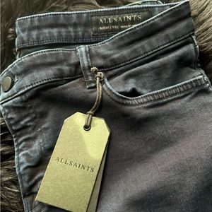 All Saints Spitalfields Vintage Mast Knee Destroy jeans in blue 32 💙 Worn once